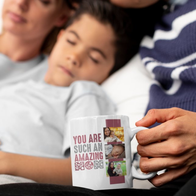Amazing Mom Mother's day Photo Template Coffee Mug (Creator Uploaded)