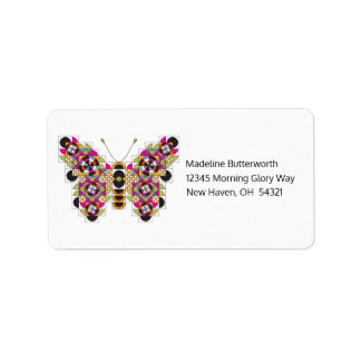 Amazing Monarch Butterfly Quilt Pattern Labels
