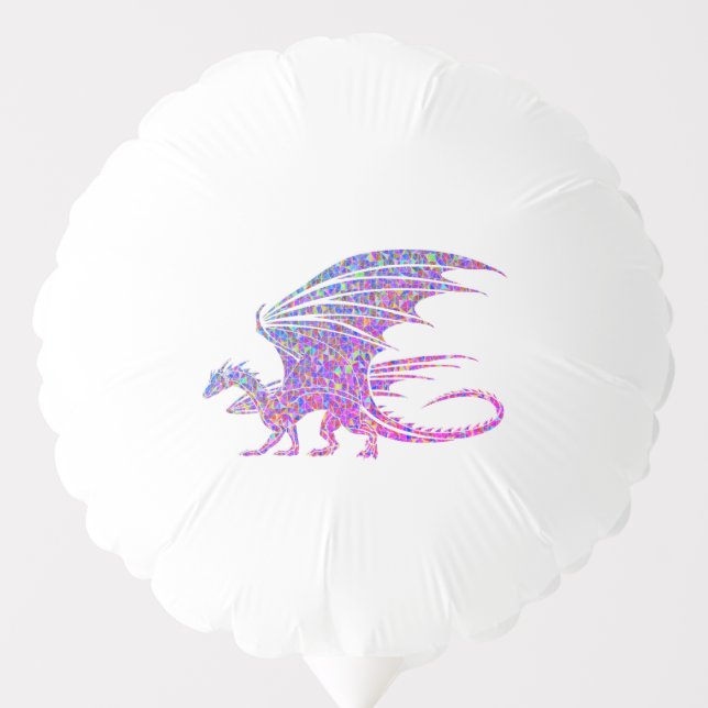 Amazing Mosaic Dragon Balloon (Front)