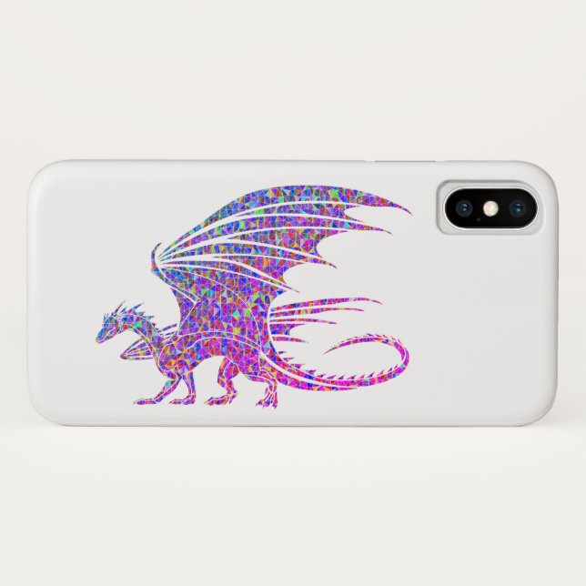 Amazing Mosaic Dragon Case-Mate iPhone Case (Back (Horizontal))