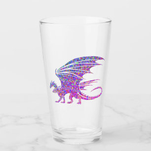 Amazing Mosaic Dragon Glass