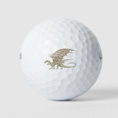 Amazing Mosaic Dragon Golden