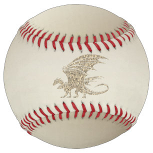 Amazing Mosaic Dragon Golden Softball