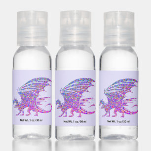Amazing Mosaic Dragon  Hand Sanitizer