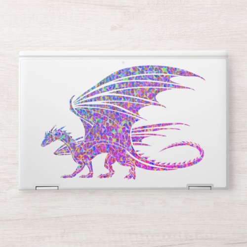 Amazing Mosaic Dragon HP Laptop Skin