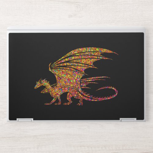 Amazing Mosaic Dragon  HP Laptop Skin
