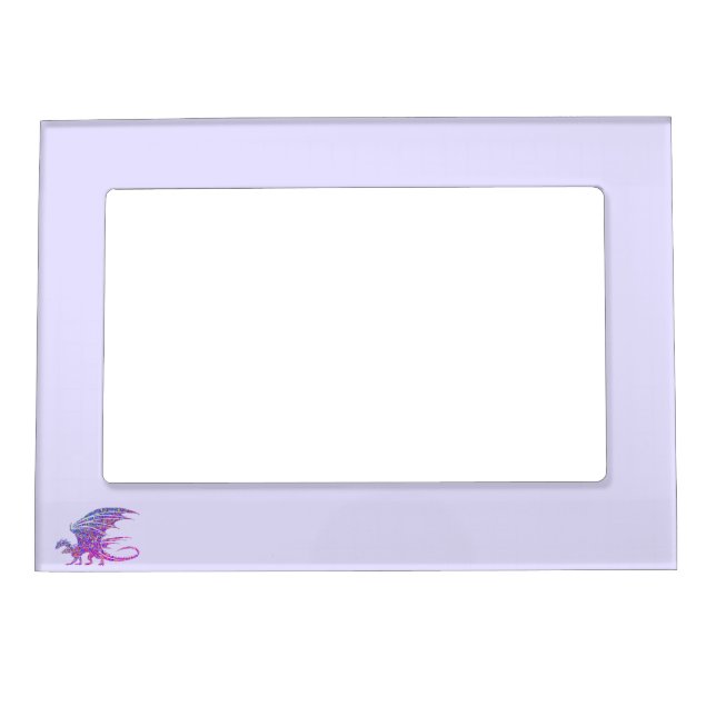 Amazing Mosaic Dragon  Magnetic Frame (Front)