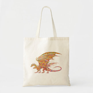 Amazing Mosaic Dragon  Tote Bag