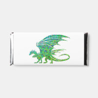 Amazing Mosaic Green Dragon
