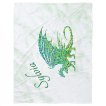 Amazing Mosaic Green Dragon Personal