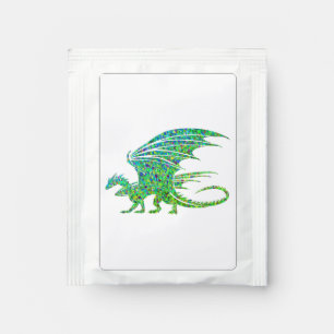 Amazing Mosaic Green Dragon Tea Bag Drink Mix
