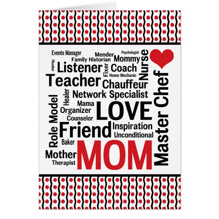 Amazing Multitasking Mom   Mother's Day Card