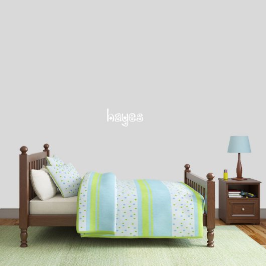 Amazing Name In Shining Stars Small Wall Decal (Front)