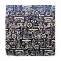 Amazing Names Of Jesus Bandanas/Handkerchiefs