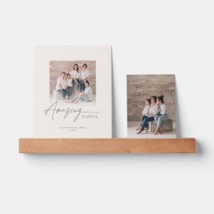 Amazing Nanna Personalized Photo Custom Family Picture Ledge