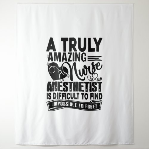 Amazing Nurse Anesthetist Shirt Tapestry