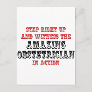 Amazing Obstetrician In Action Postcard
