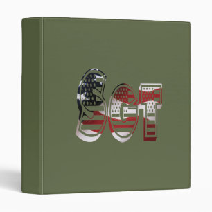 Amazing Patriotic Military Unique Binder