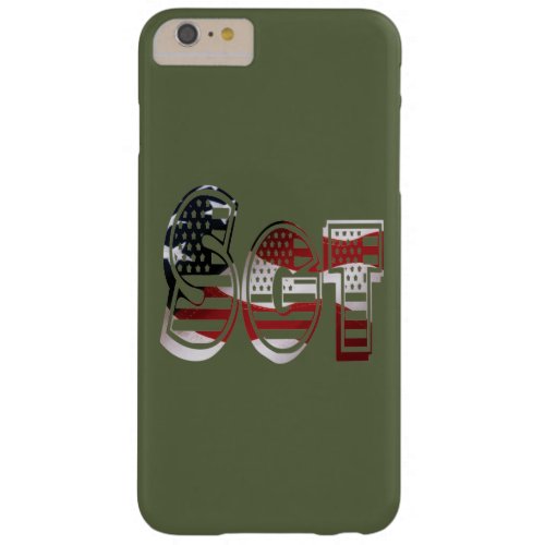 Amazing Patriotic Military Unique Barely There iPhone 6 Plus Case