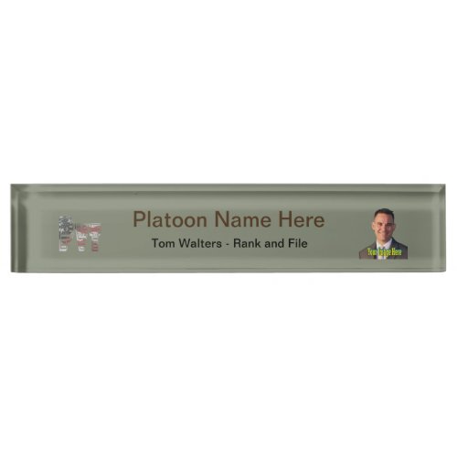 Amazing Patriotic Military Unique Name Plate