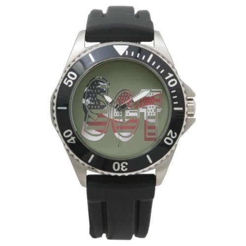 Amazing Patriotic Military Unique Watch