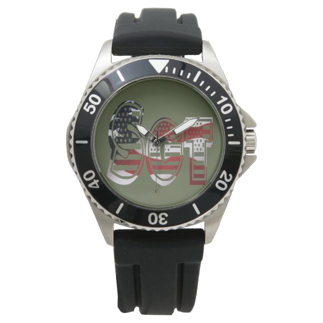 Amazing Patriotic Military Unique Watch (Front)