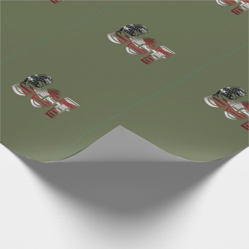 Amazing Patriotic Military Unique Wrapping Paper