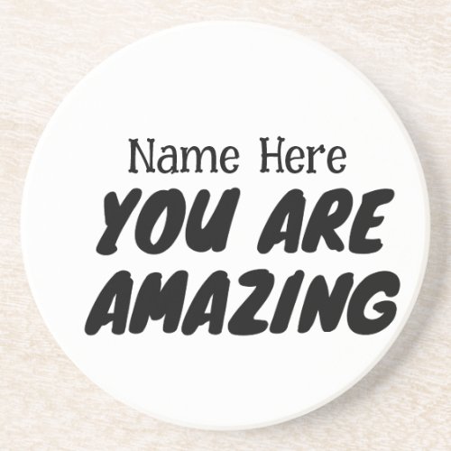 Amazing People Precious People Coaster