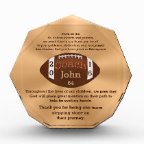 Amazing Personalized Football Coach Gifts Award Amazing Personalized Football Coach Gifts Award