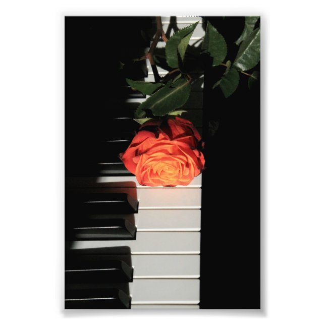 Amazing Piano Artwork Photo Print (Front)