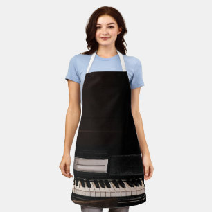 Amazing Piano Design Apron