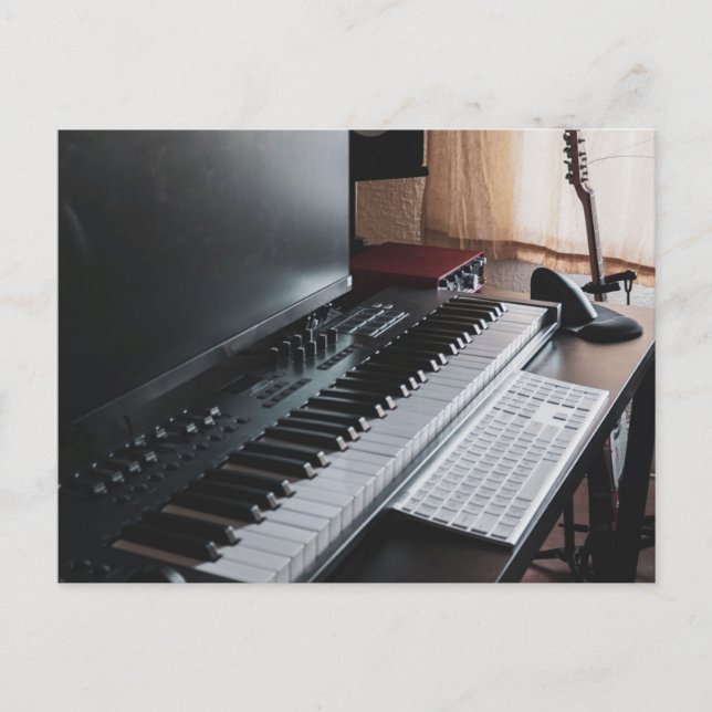 Amazing Piano Postcard (Front)