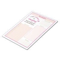 Daily Planner Make today amazing: Daily Planner Tear Off Pad,Desk Notepad,  Motivational Daily Calendar, Task Planner