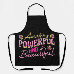 Amazing powerful and beatiful (1) apron