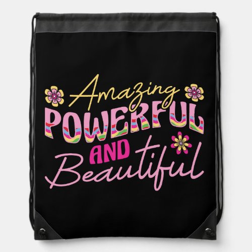 Amazing powerful and beatiful 1 drawstring bag