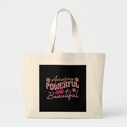 Amazing powerful and beatiful 1 large tote bag