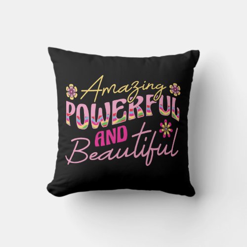 Amazing powerful and beatiful 1 throw pillow