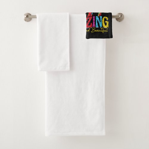 Amazing powerful and beatiful 2 bath towel set