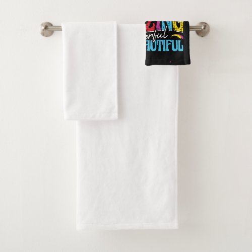 Amazing powerful and beatiful bath towel set