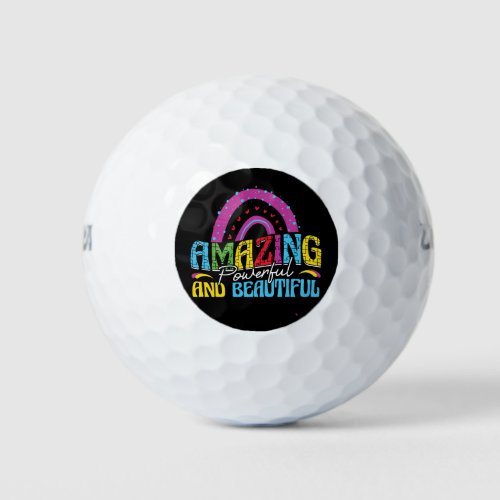 Amazing powerful and beatiful golf balls