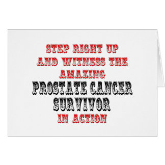 Amazing Prostate Cancer Survivor In Action Cards