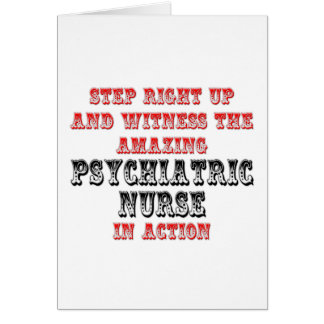 Amazing Psychiatric Nurse In Action Cards