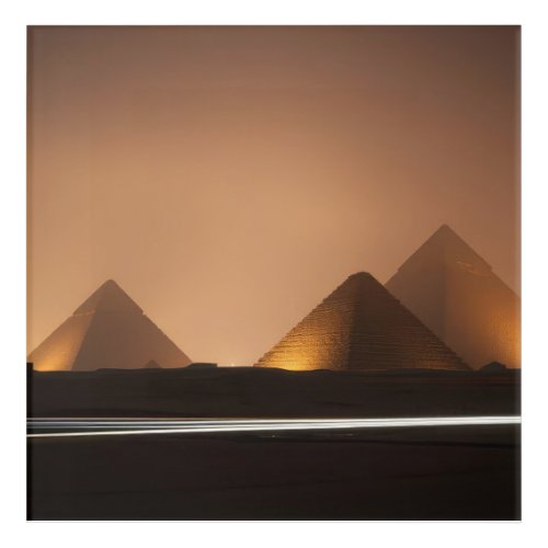 Amazing Pyramids Acrylic Print