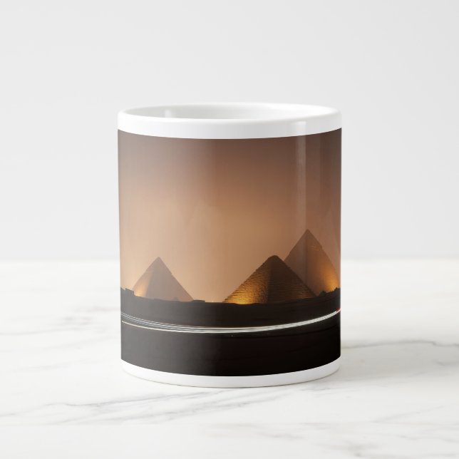 Amazing Pyramids Giant Coffee Mug (Front)