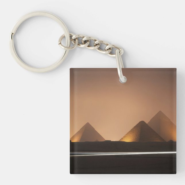 Amazing Pyramids Keychain (Front)