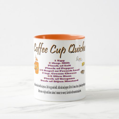  Amazing Quiche Fab Funny Recipe Mug 