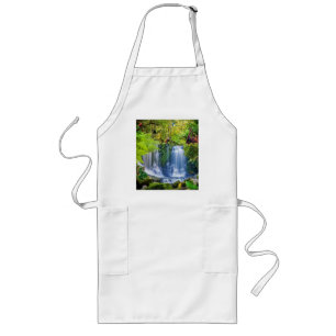 Amazing Rainforest & Animals Long Apron