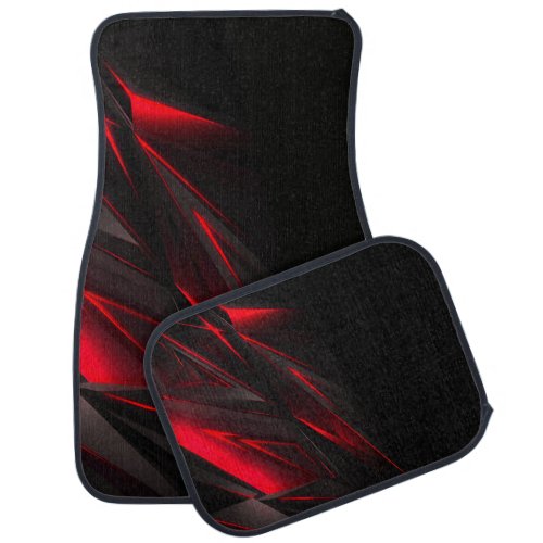 Amazing Red to the Point Abstract Design 