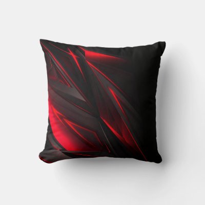 Amazing Red to the Point Abstract Design 