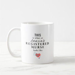 Amazing Registered Nurse Personalized Coffee Mug